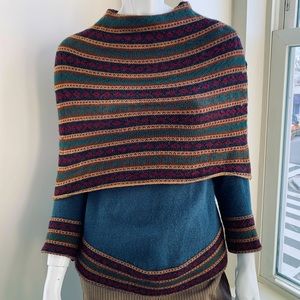 Knits Alpaca Lana colorful Sweater